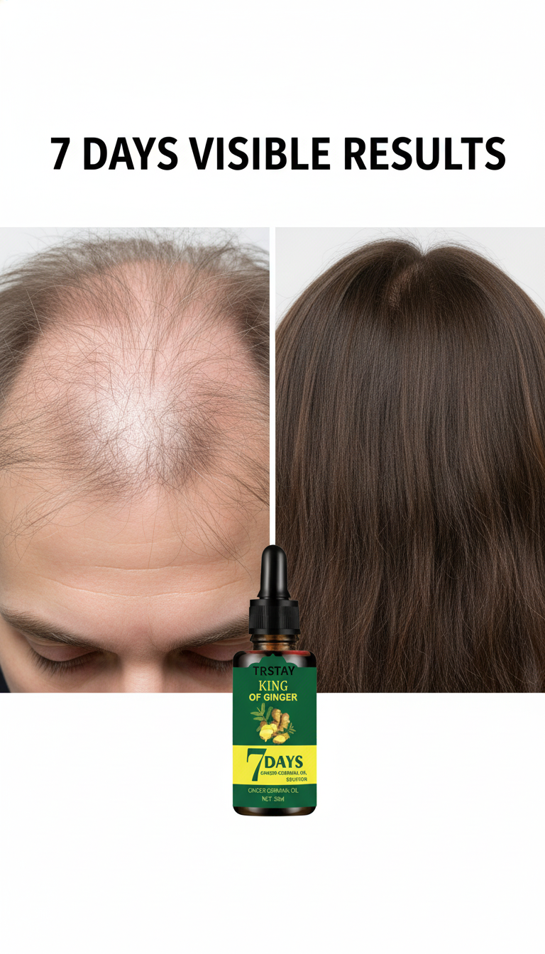 7 Day Ginger Germinal Oil Hair Nutrient Solution