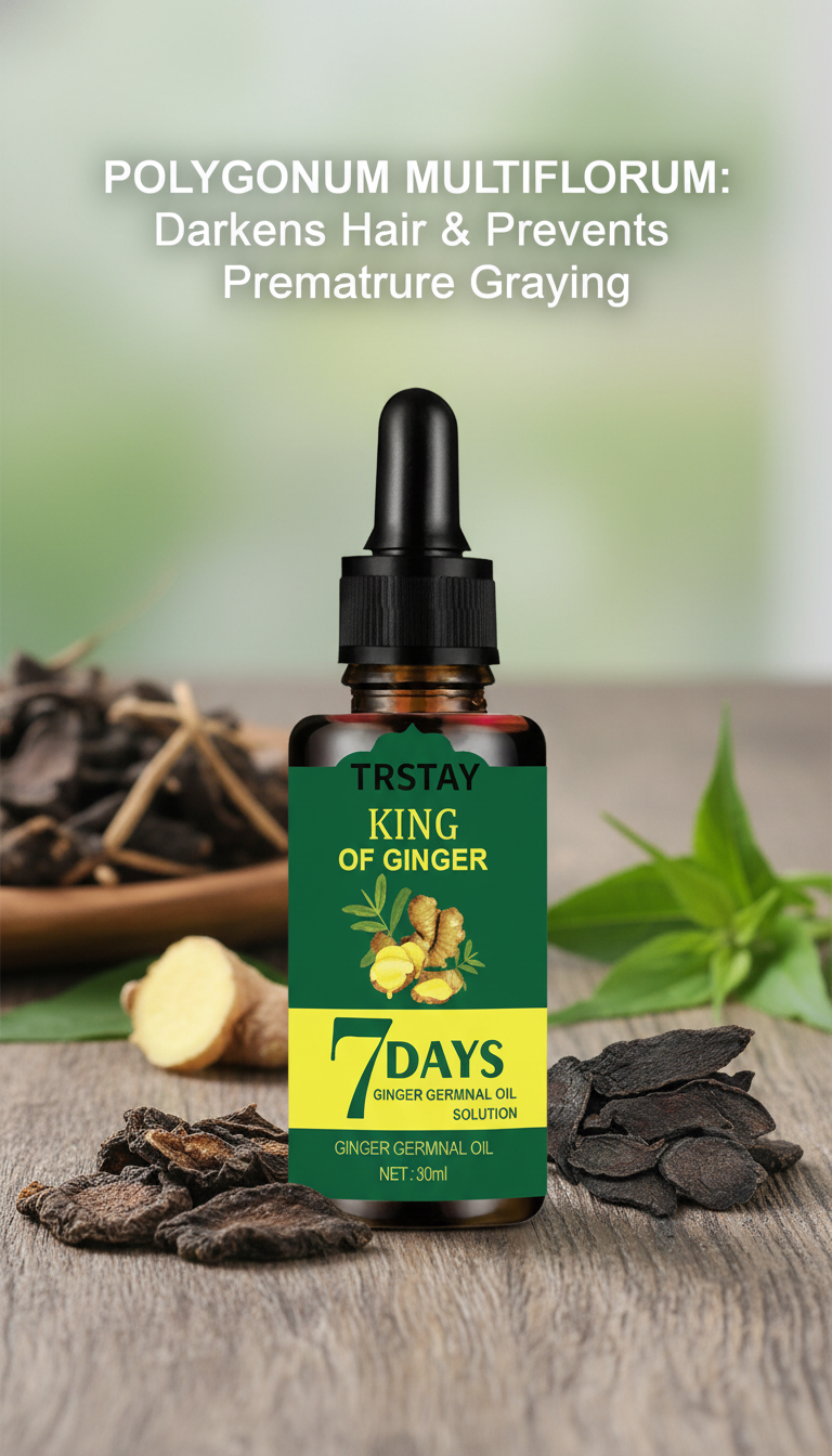 7 Day Ginger Germinal Oil Hair Nutrient Solution