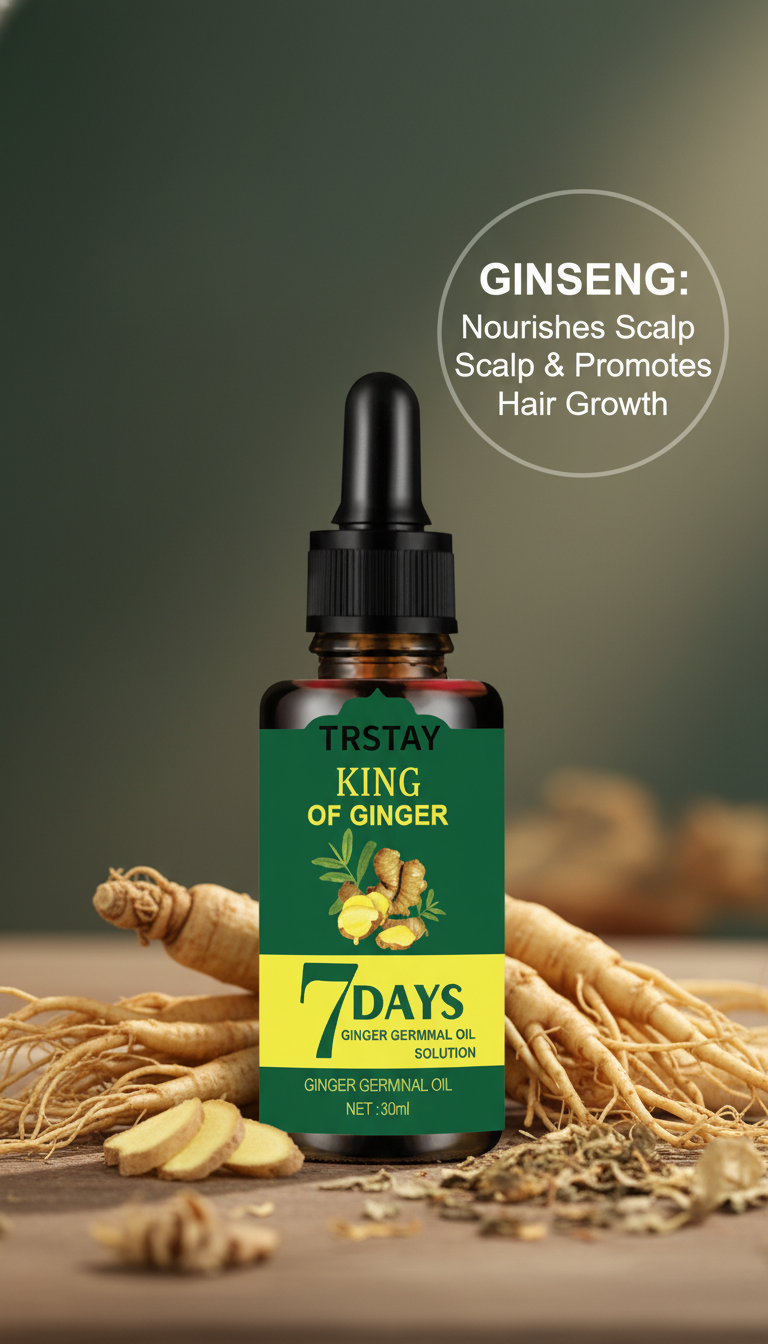 7 Day Ginger Germinal Oil Hair Nutrient Solution