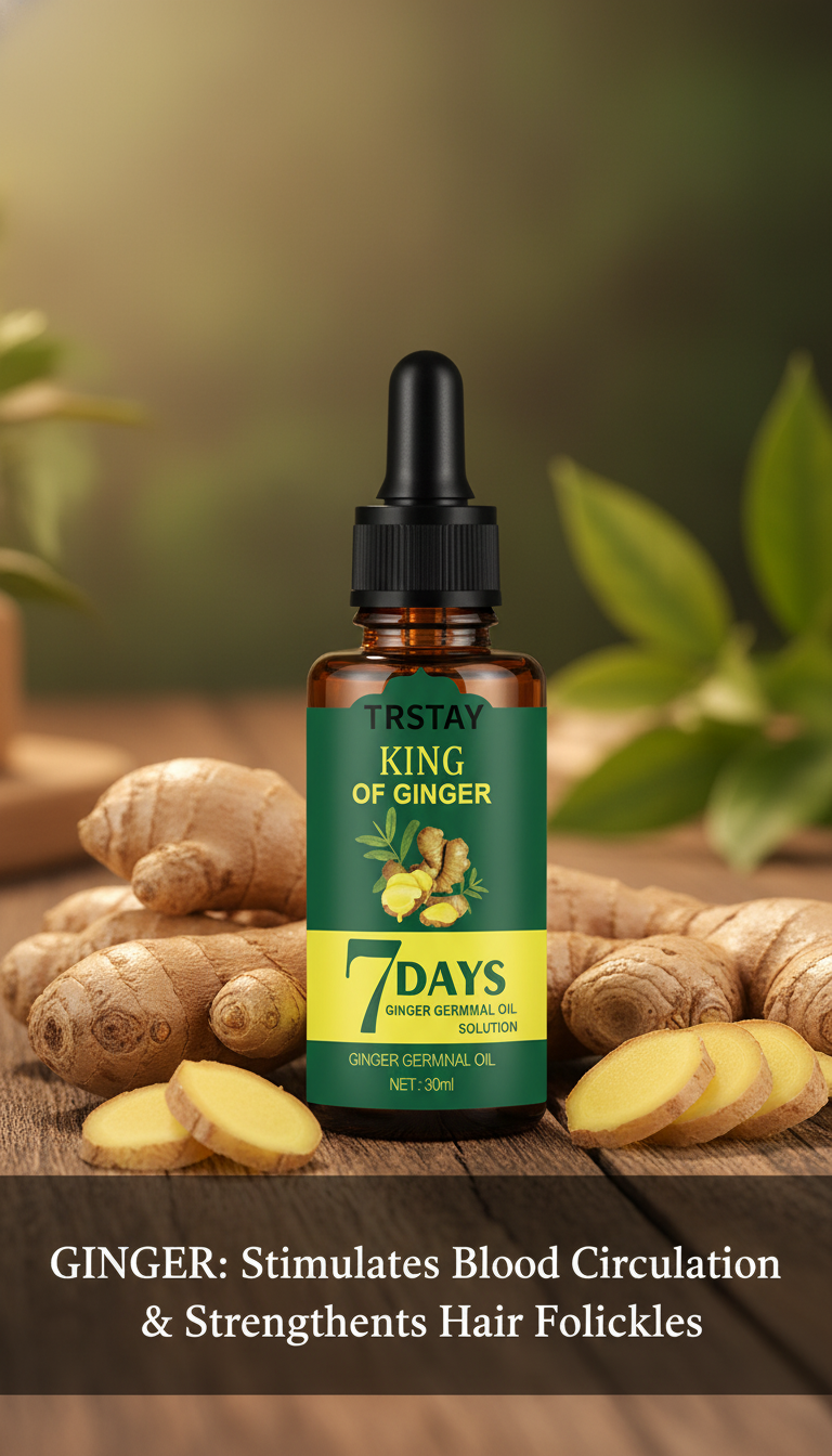 7 Day Ginger Germinal Oil Hair Nutrient Solution